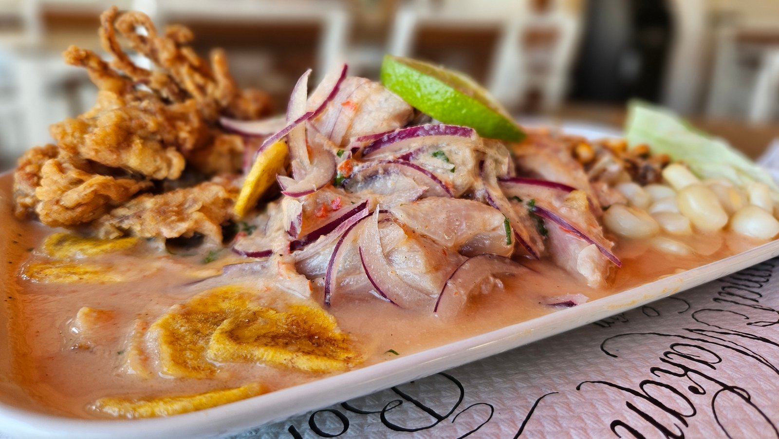 Salón del restaurante en Villalba